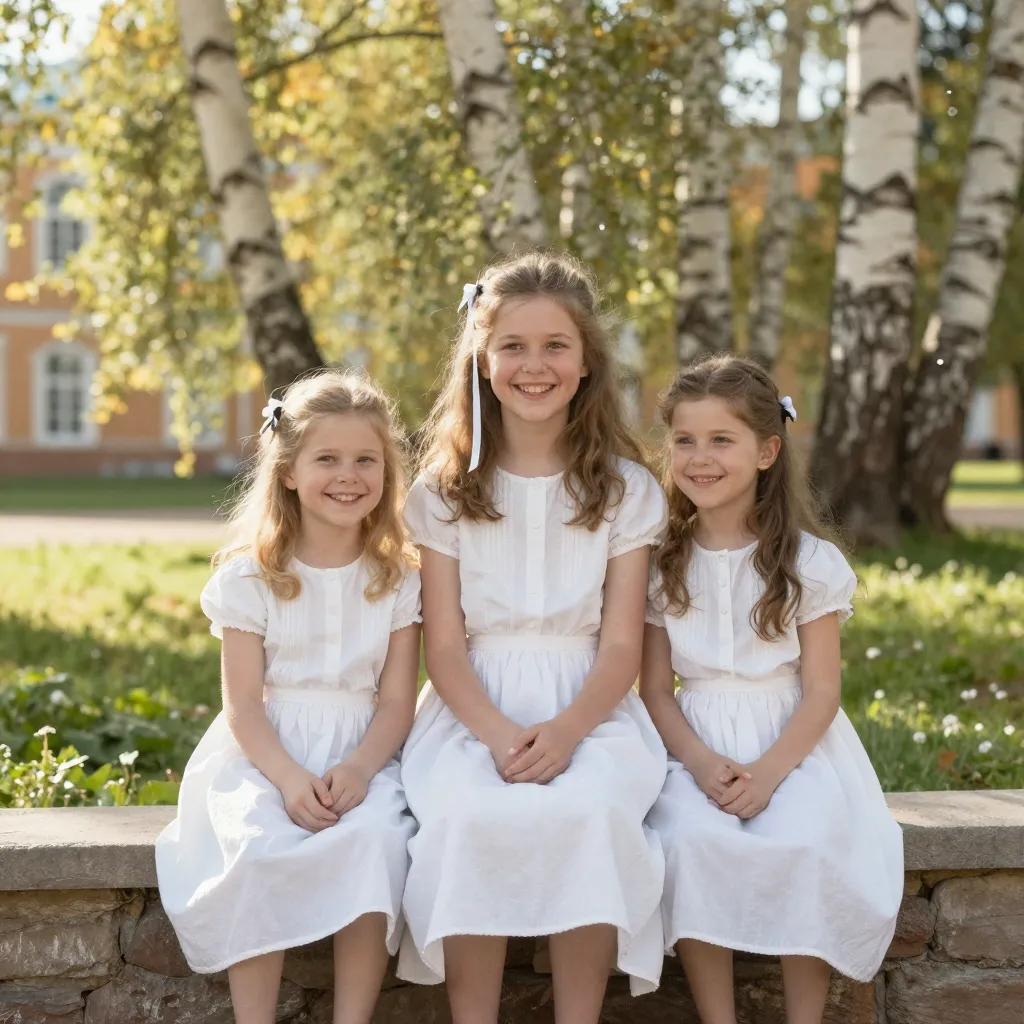 Grand Duchess Anastasia Romanova as a teenager in the Alexander Palace gardens
