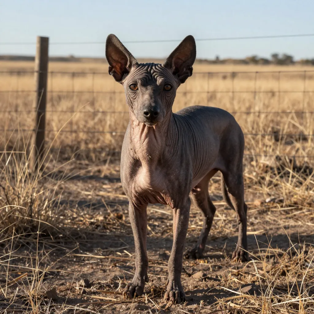 A hairless canine-like creature in Texas brushland, the real face behind chupacabra sightings