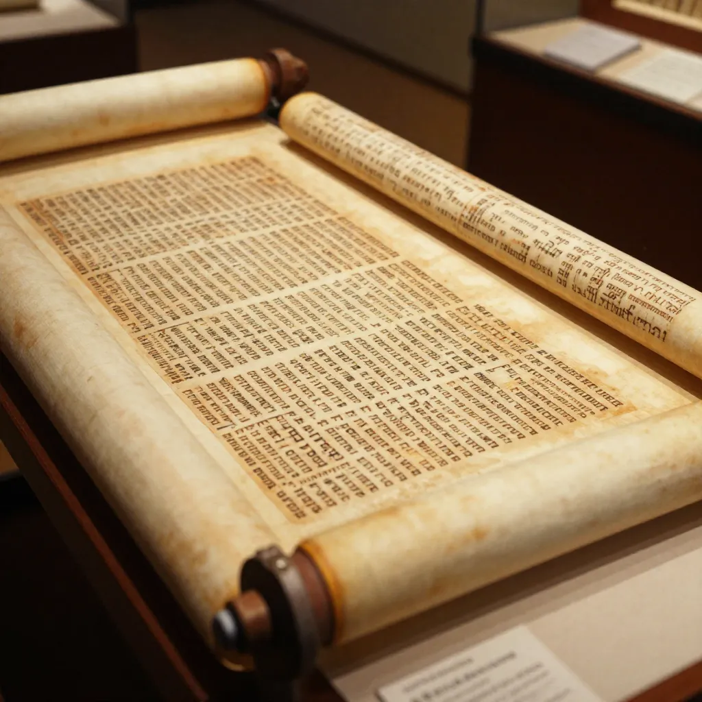 The Great Isaiah Scroll - one of the oldest and most complete Dead Sea Scrolls