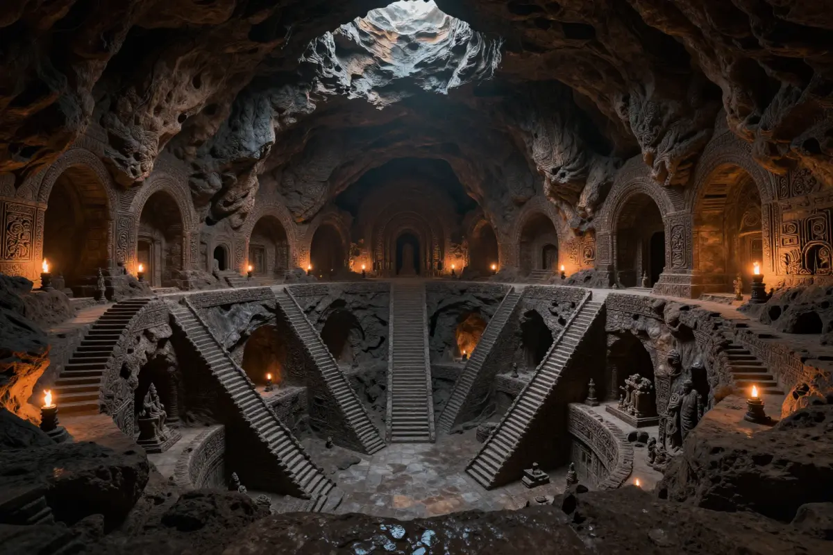 Derinkuyu Underground City: 20,000 People Lived Beneath Turkey!
