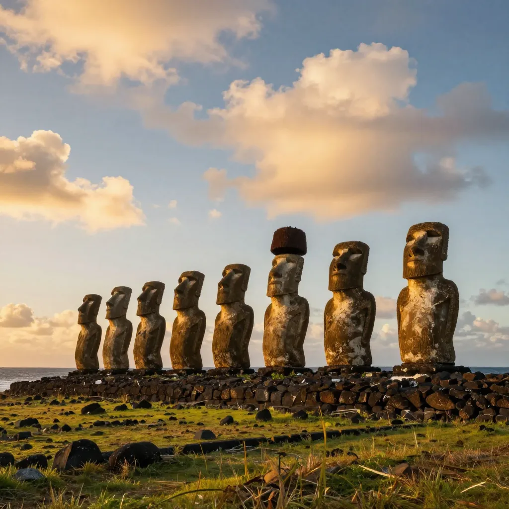Easter Island Moai Statues